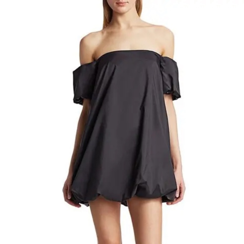 NWT!! 🖤 STAUD 🖤 Ash Dress in Black, Sz 10